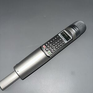 magic sing microphone (Unit Only) Silver Tested Working No Chips Korea Karaoke